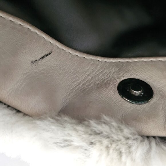 Chanel Sheared Mink Handbag with Silver Hardware - Picture 7 of 10